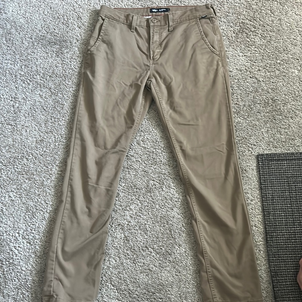 Vans, khaki, 32 by 32 chino pants